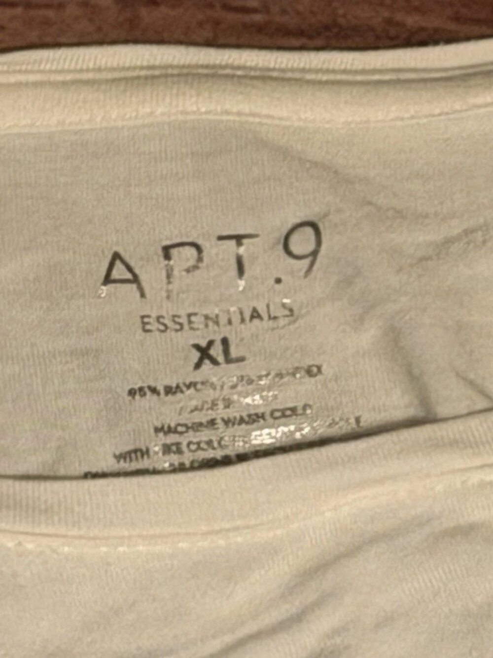 Women’s Apt 9 Long Sleeve White Shirt XL - Picture 2 of 3